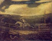 Albert Pinkham Ryder The Race Track oil